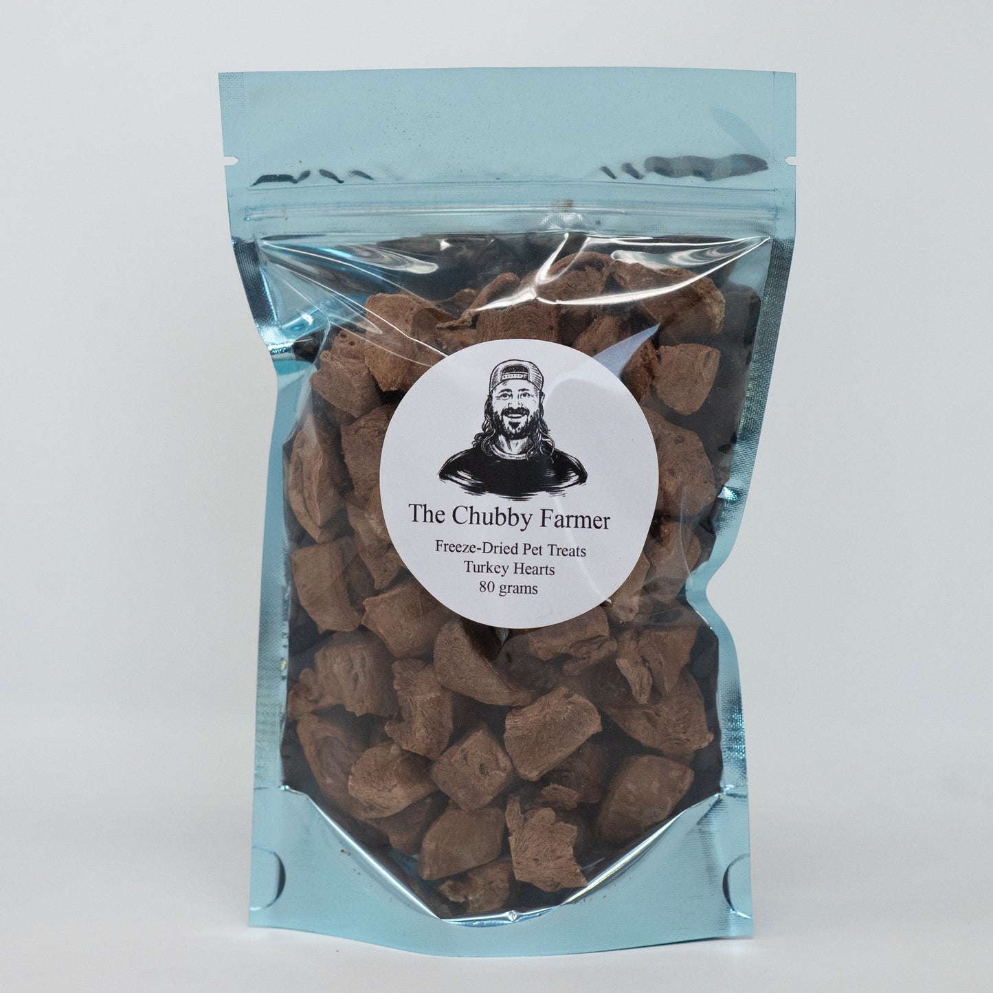 Turkey Heart - Freeze-Dried Pet Treats - 80 grams