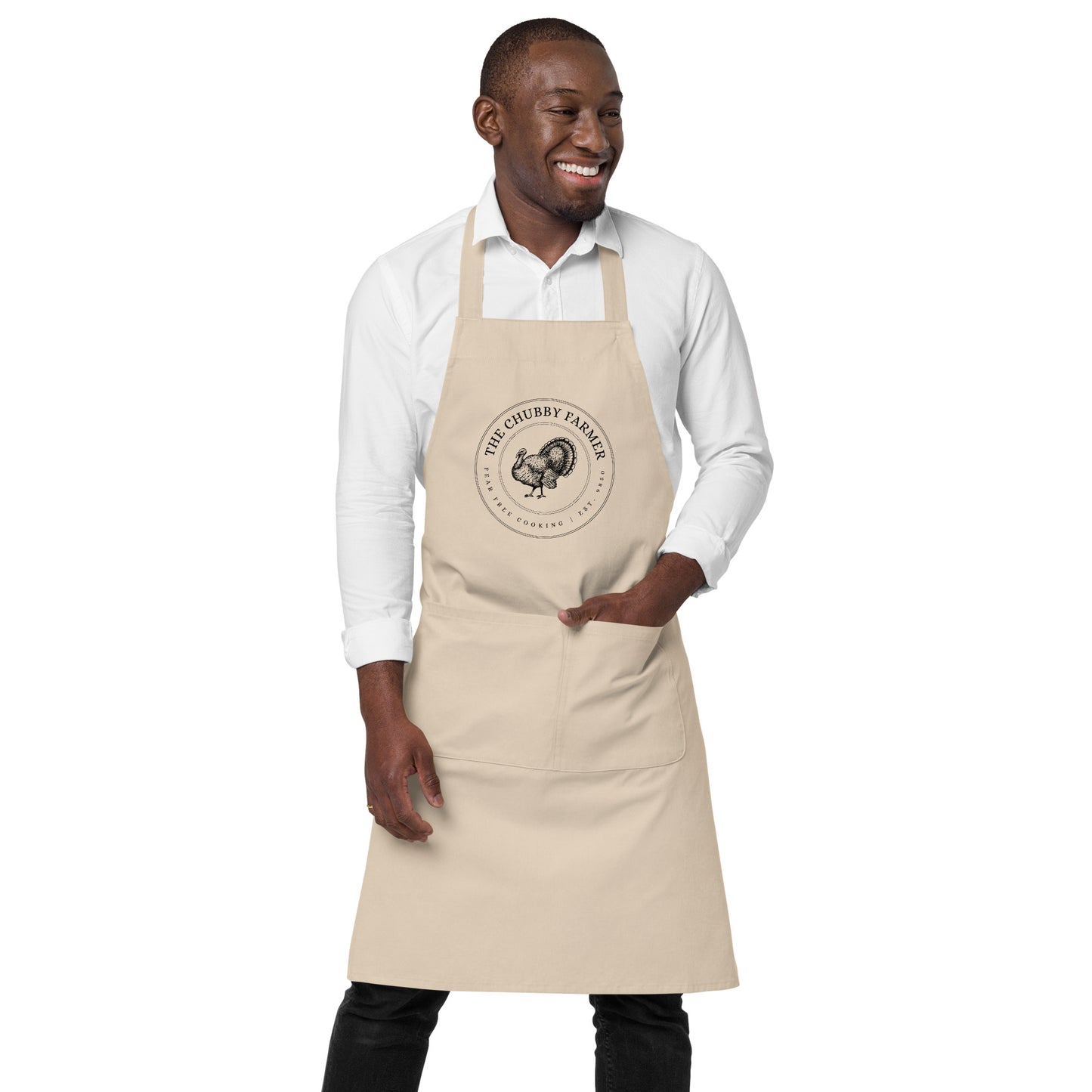 Organic cotton apron